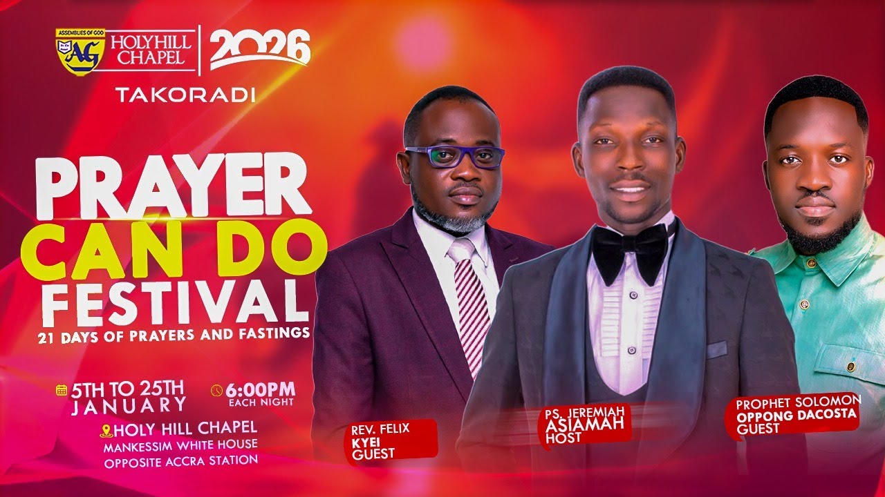 21 DAYS PRAYER CAN DO FESTIVAL DAY 15 || WITH PASTOR JEREMIAH ASIAMAH || 19TH JANUARY 2026