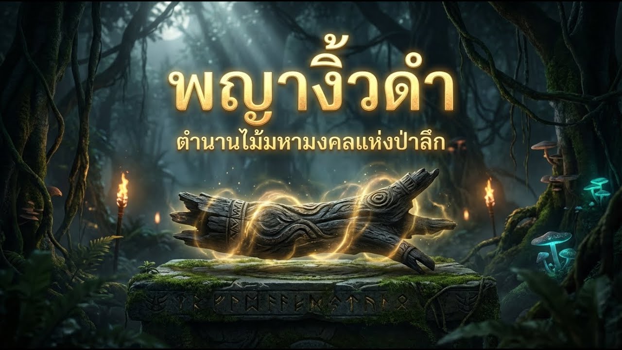พญางิ้วดำ อาถรรพ์ไม้ดำศักดิ์สิทธิ์ ที่เทวดาเท่านั้นเป็นผู้มอบให้! | เรื่องเล่ามาฟังดิ