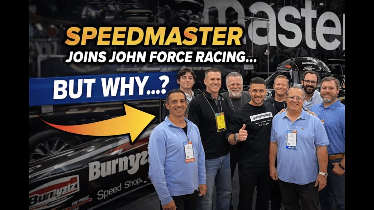 Shocking News! Speedmaster Partners with John Force Racing. But Why…?