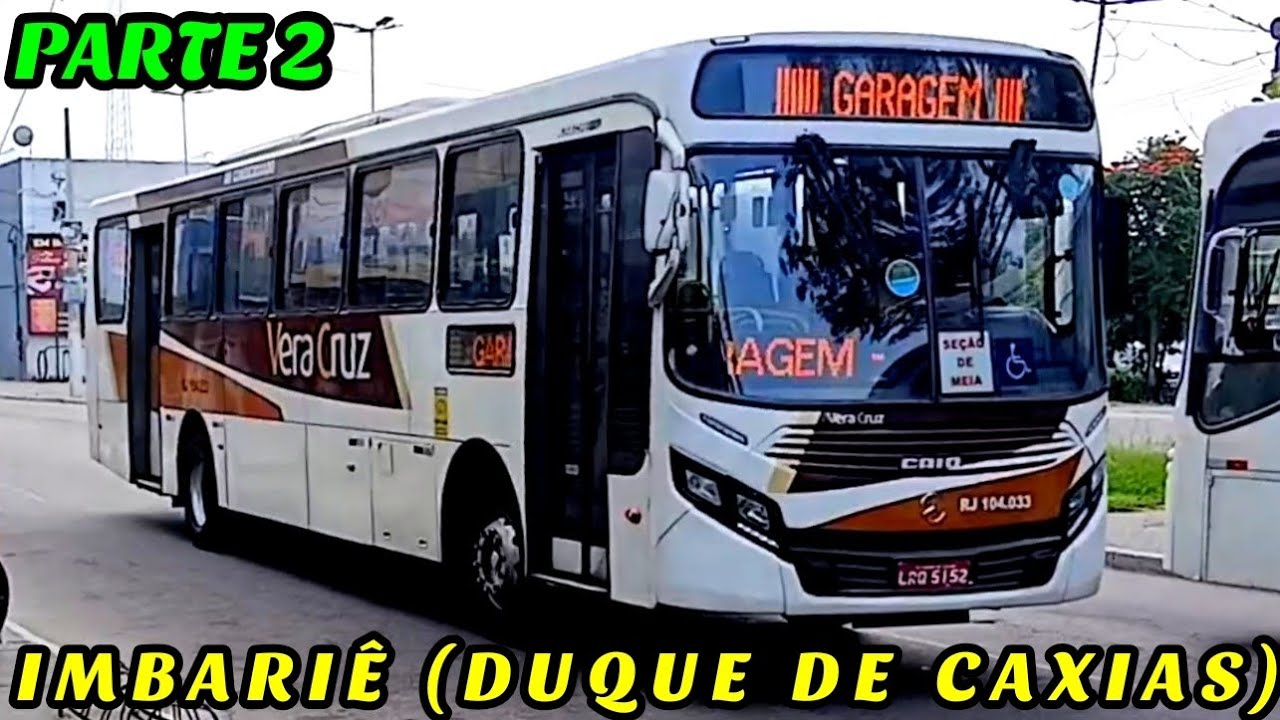 🚍 Movimentação de Ônibus em Imbariê (Duque de Caxias) – Parte 2 | Tráfego Urbano e Rodoviário!