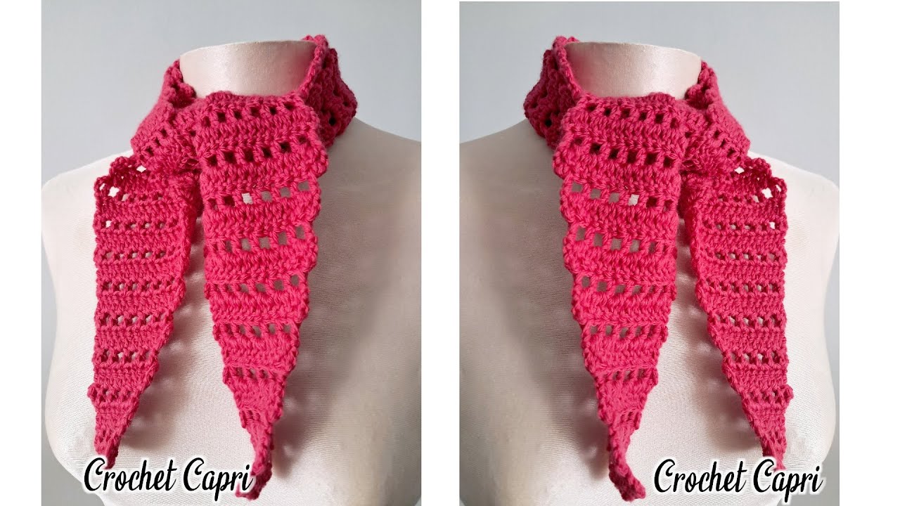 🎁PAÑUELO DE CUELLO O BUFANDA A CROCHET 🎁🎄🧣