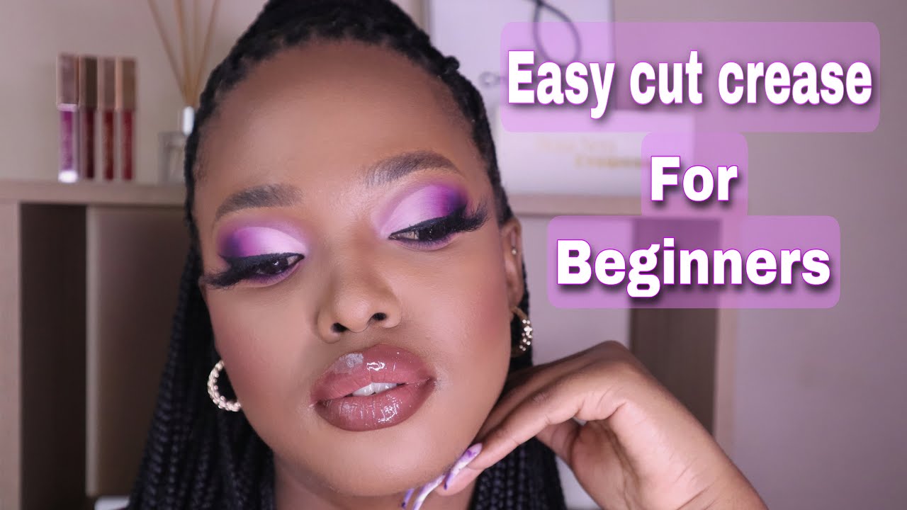 EASY CUT CREASE FOR BEGINNERS||NAKHO MAHOLA\\South Africa