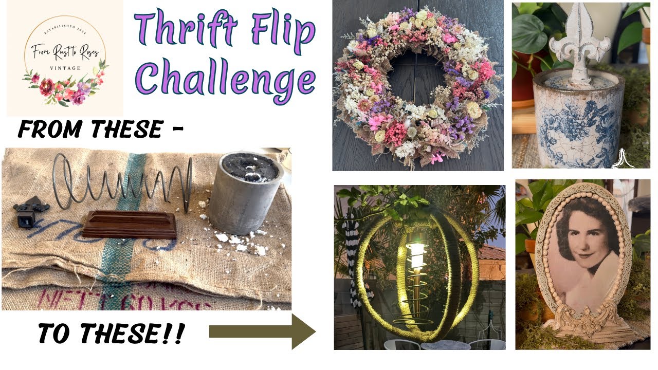 Thrift Fip Challenge - Flippin