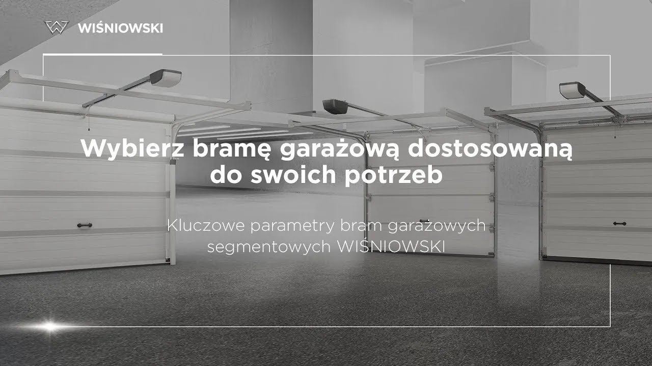 Jaką bramę garażową wybrać? | WIŚNIOWSKI
