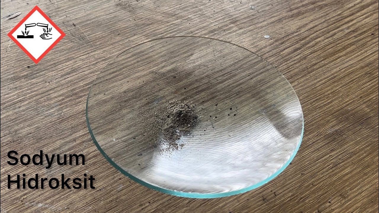 K&uuml;lden sodyum hidroksit &uuml;retimi