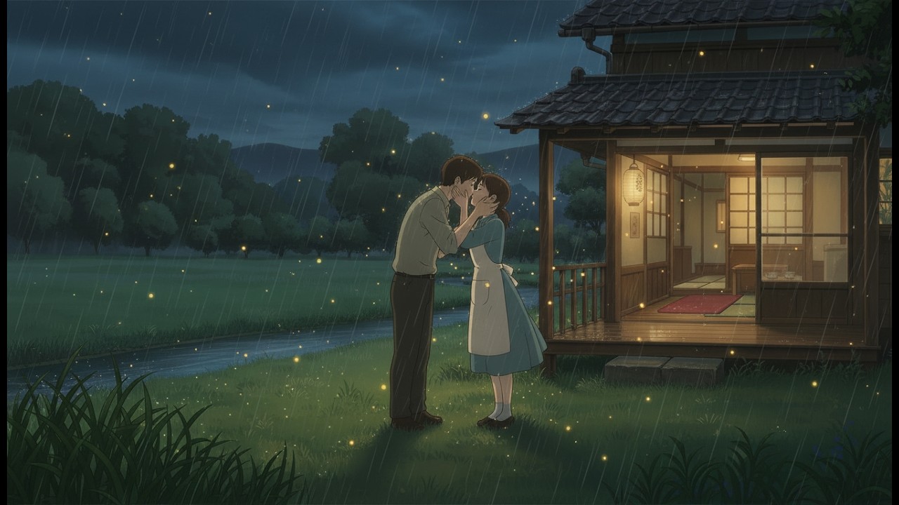 They Met During a Storm 🌧️🍵… and Fell in Love 🌧️❤️ | Cozy Anime Love Story