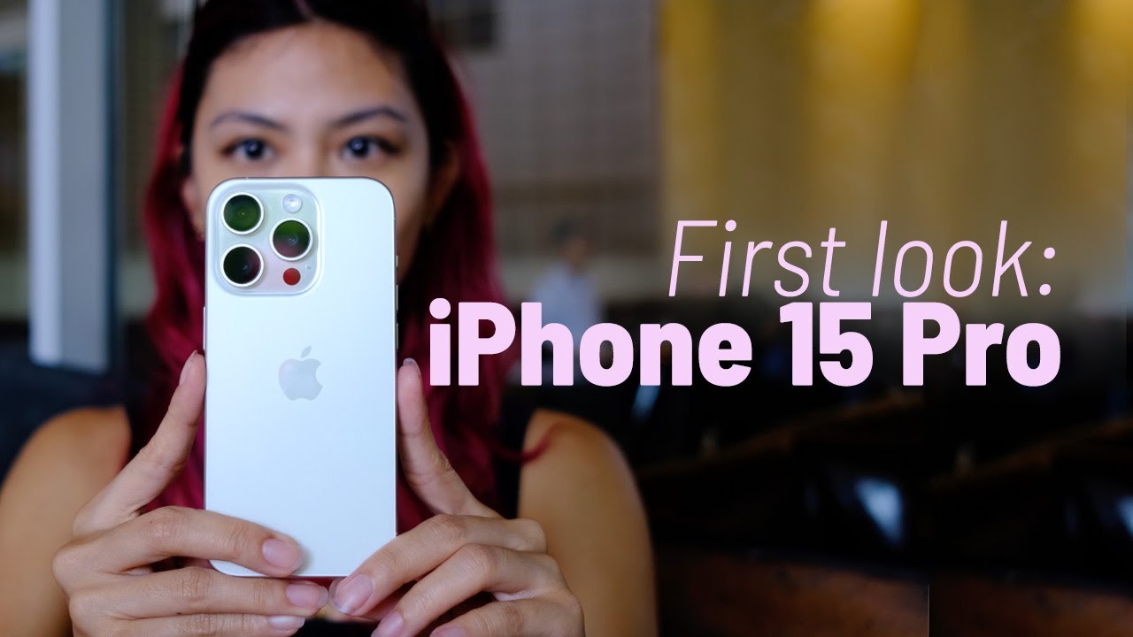 iPhone 15 Pro CAMERA TOUR + распаковка