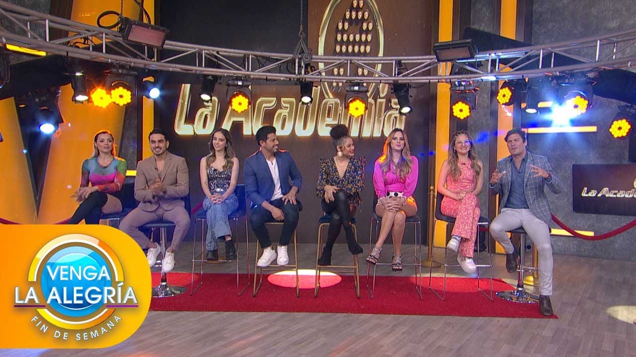 ¡Recibimos a Cesia ganadora de La Academia, a Mar y Andrés en el foro! | Venga La Alegría