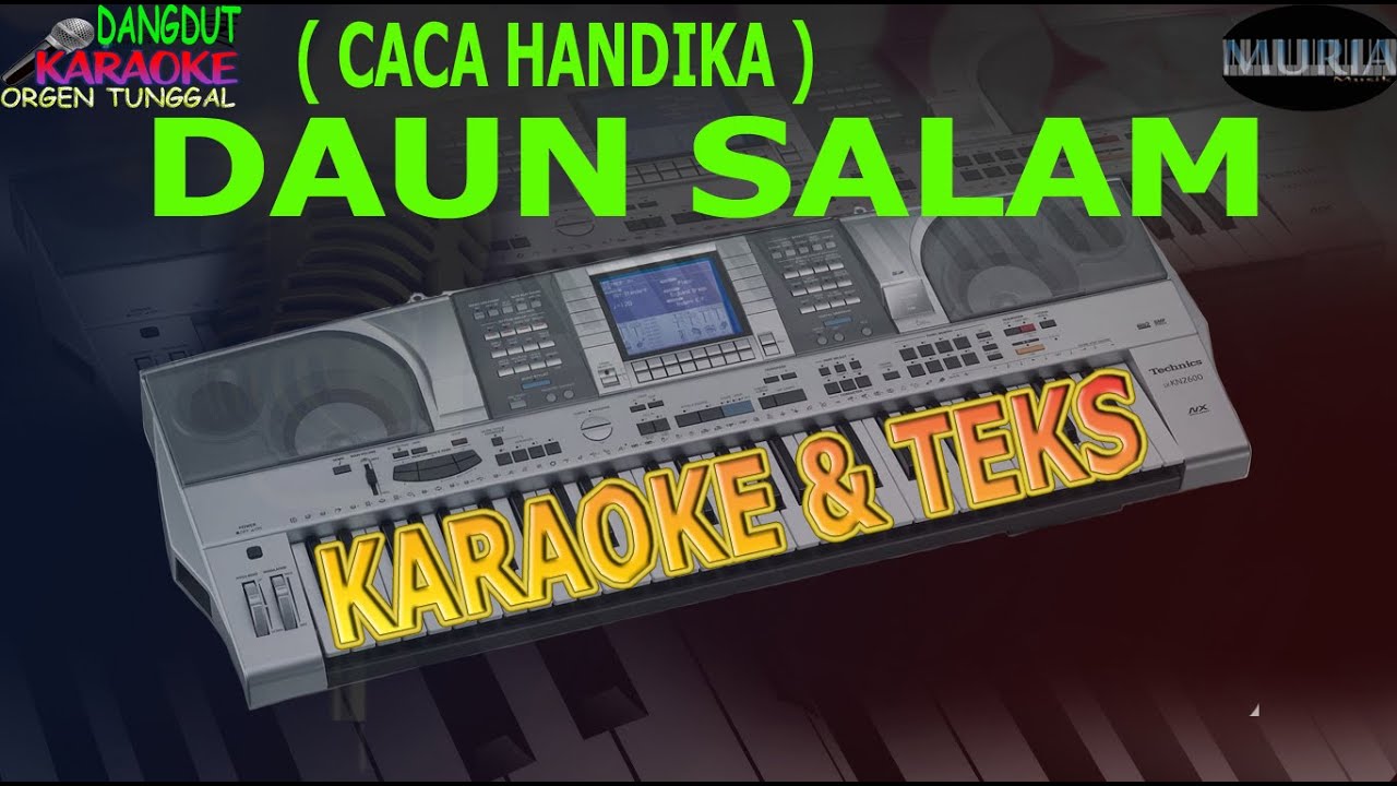 karaoke dangdut DAUN SALAM CACA HANDIKA kybord KN2400/2600
