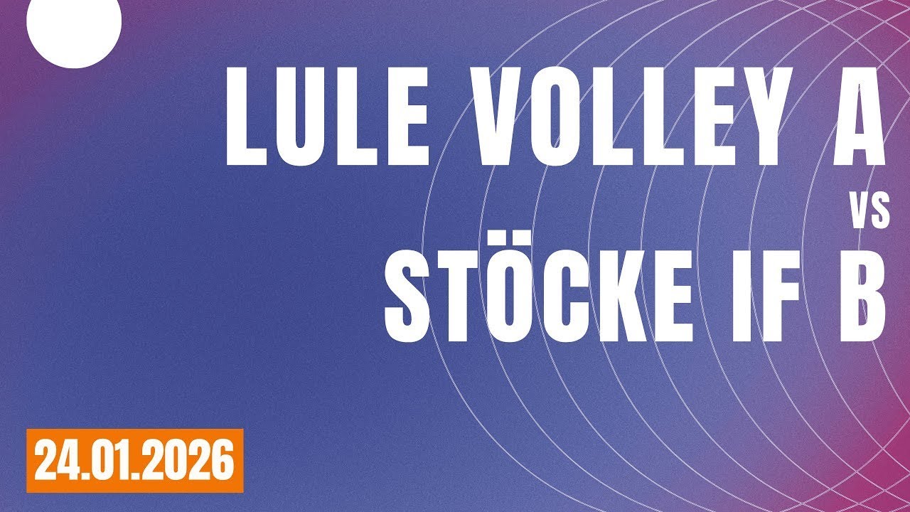 Lule Volley A vs Stöcke IF B