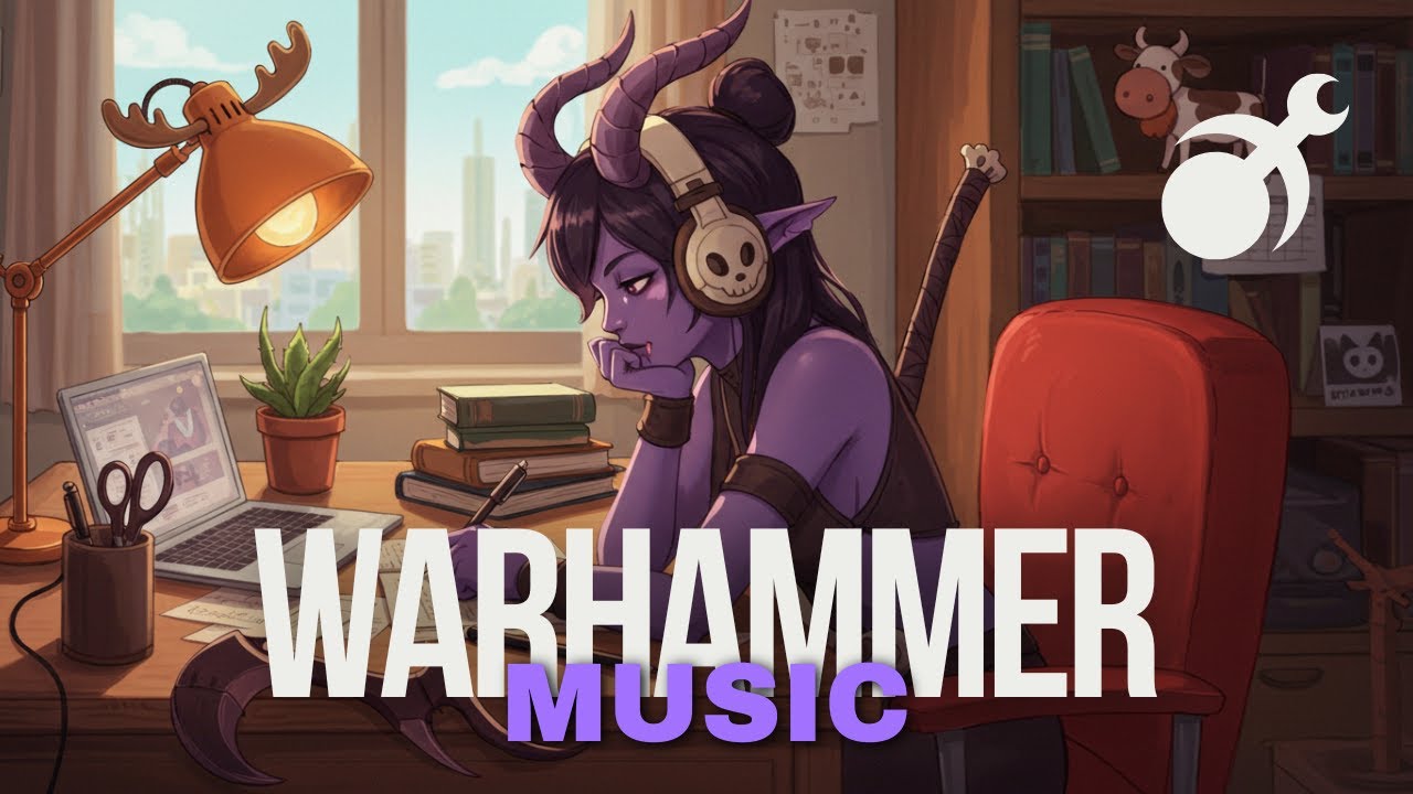 Музыка для покраски Warhammer 40k | Атмосфера Слаанеш