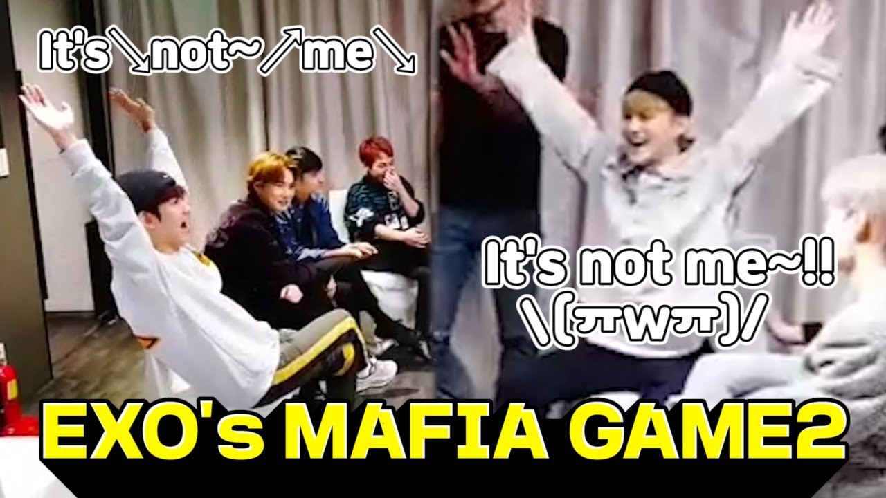 (ENG sub) [V LIVE] EXO - EXO’s super fun mafia game2
