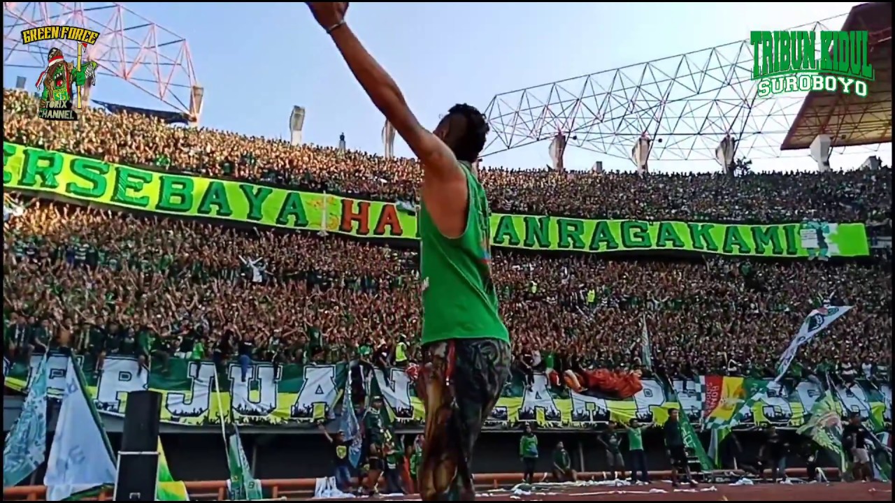 [MERINDING] BONEK TRIBUN KIDUL VIRAL, laga PERSEBAYA VS AREMA FC