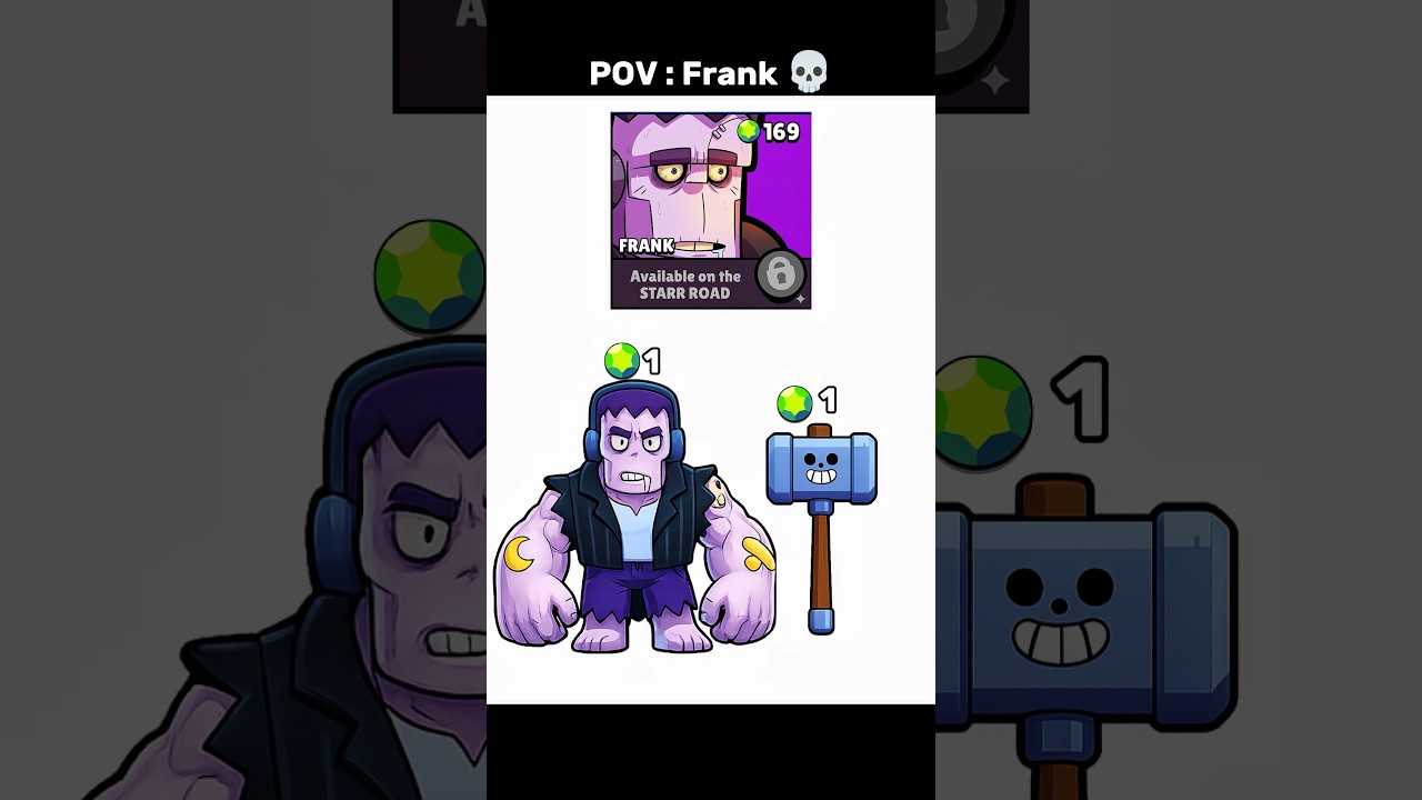 POV: Frank 💀 | 169 Gems Breakdown | Brawl Stars Meme