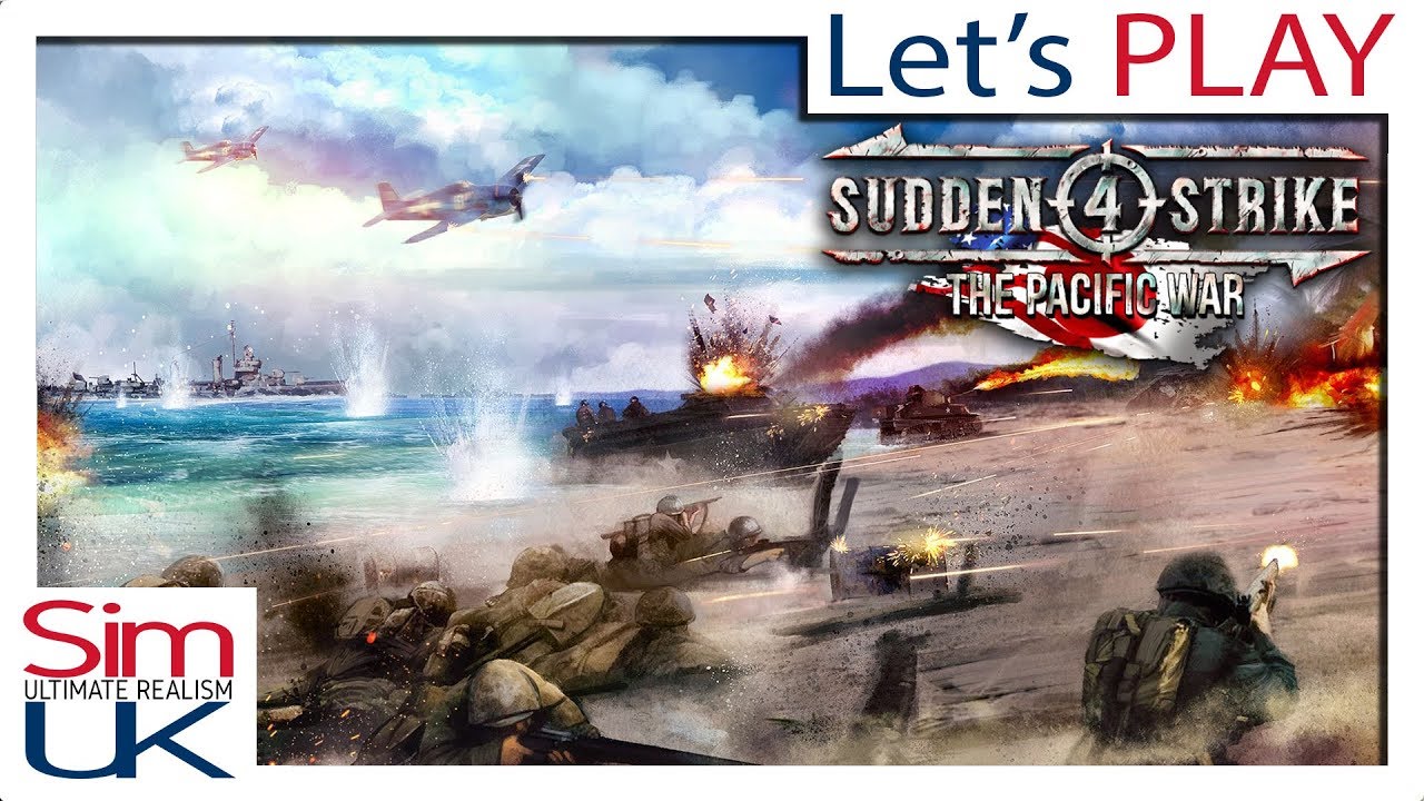 Battle of GUADALCANAL | Sudden Strike 4 Pacific War DLC Let's PLAY by Sim UK (PC) S1E1