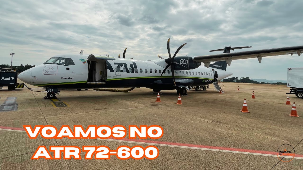 Voando no ATR 72-600 da Azul | VCP x RAO