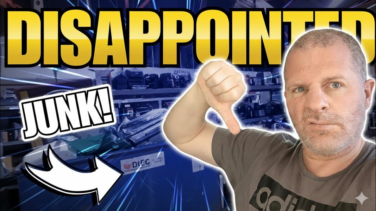 Я потерял более 200 фунтов стерлингов, поехав на склад вторичной переработки, который был забит с...