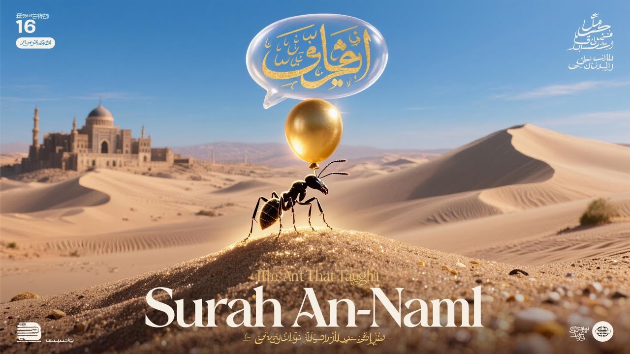 The Ant That Taught Humility – Surah An-Naml