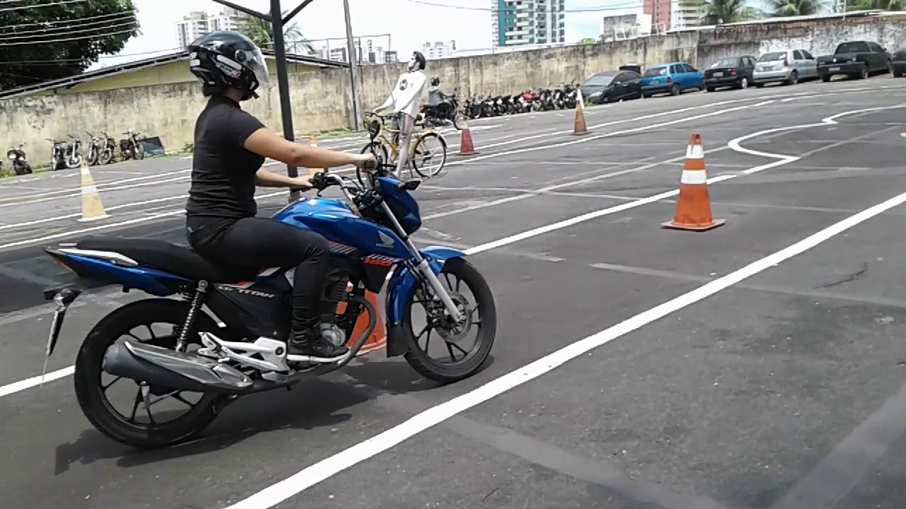 Prova de moto Detran Am