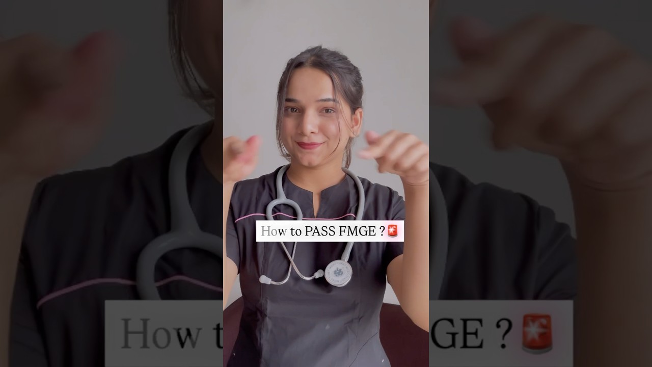 Most Important Tip🚨 to pass FMGE🫠📚 #fmge #fmg