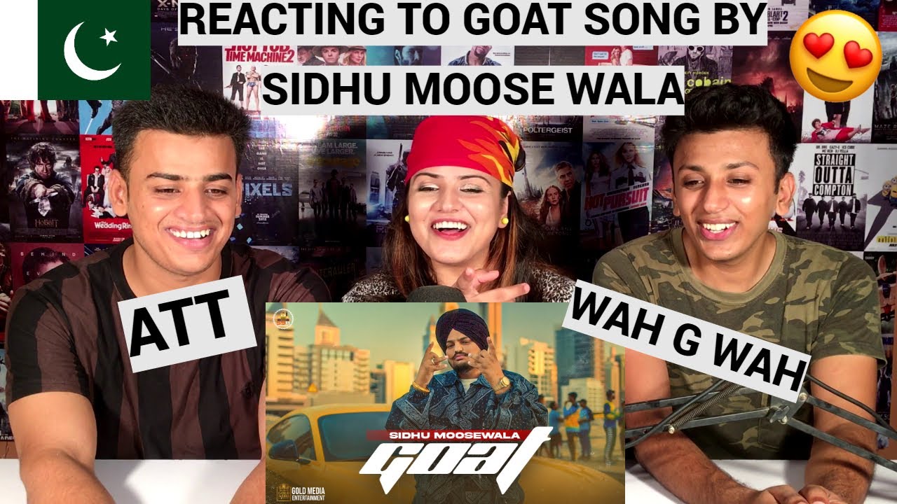 GOAT (Full Video) Sidhu Moose Wala | Wazir Patar |  PAKISTANIS REACTION |
