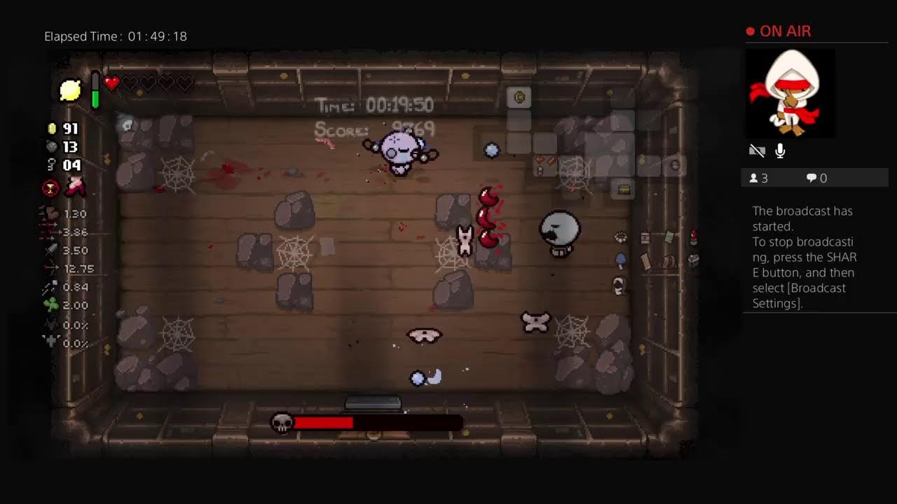 The Binding of Isaac Live Stream! Me vs @Wommy102