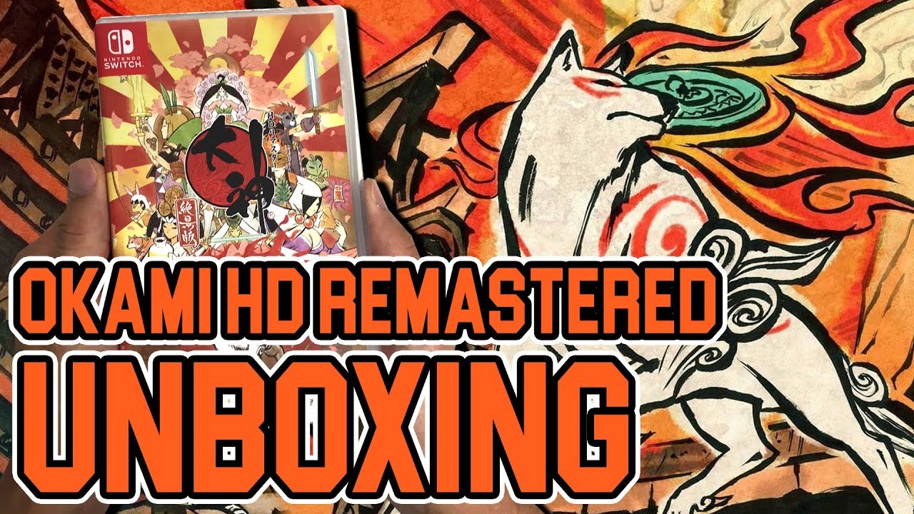Okami HD Remastered (Nintendo Switch) Unboxing!!