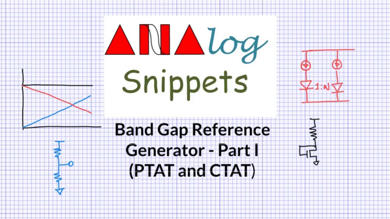 #23 Band-gap Reference Circuits - PTAT and CTAT