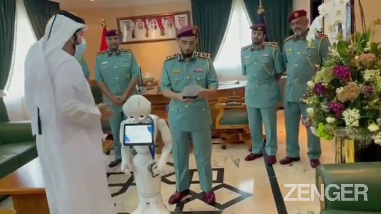 UAE Police Recruits Robocop With AI To Investigate Crimes Against Kids