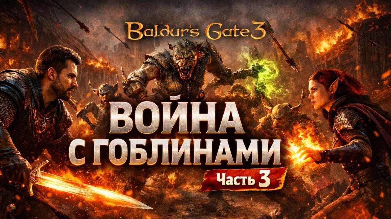 Я ОБЪЯВИЛ ВОЙНУ ГОБЛИНАМ 😈 Baldur’s Gate 3 | Часть 3
