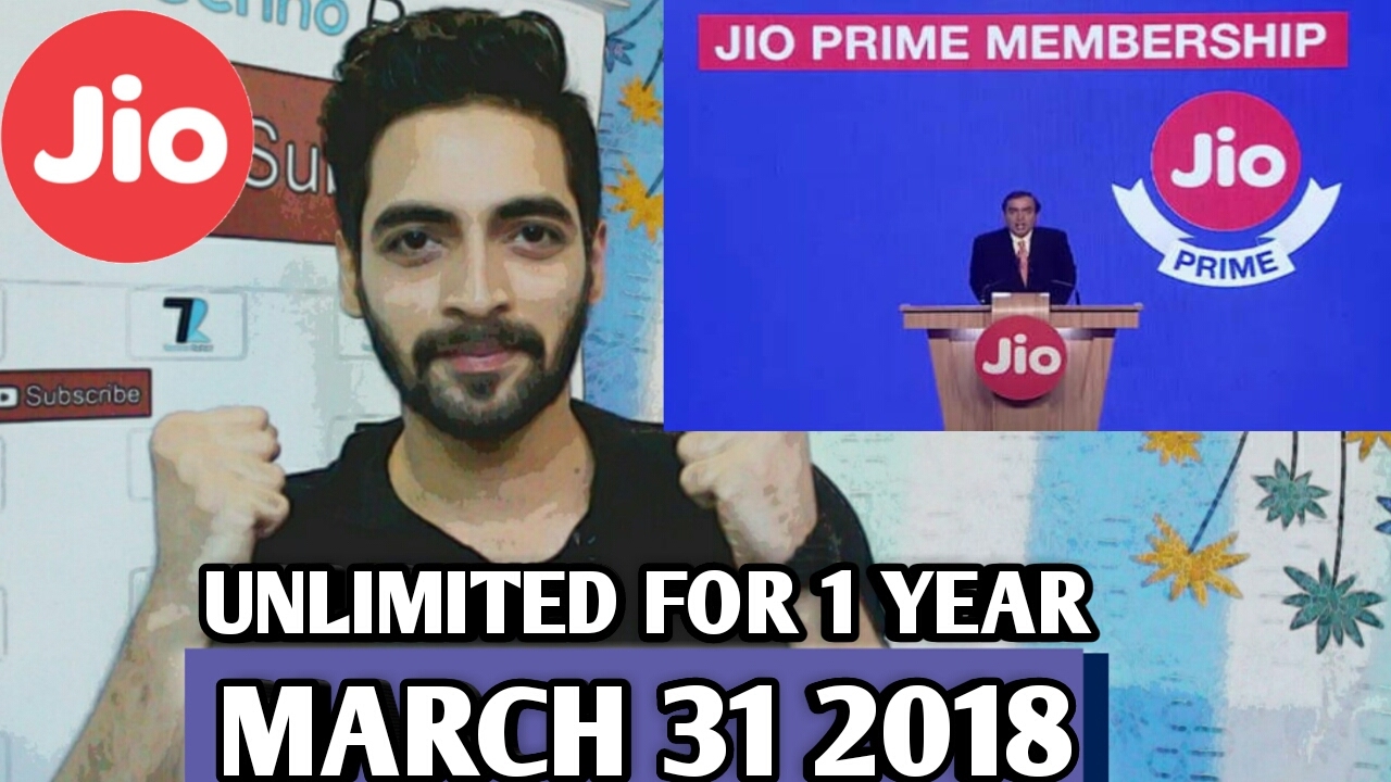 Jio Prime Offer Launched  - Unlimited Everything for 1 Year