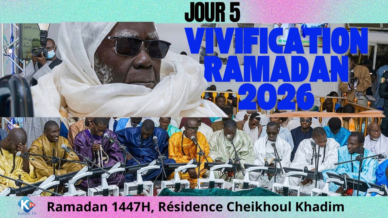 🛑 En Direct – Vivification du mois de Ramadan : 5eme Jour du Ramadan 1447H,