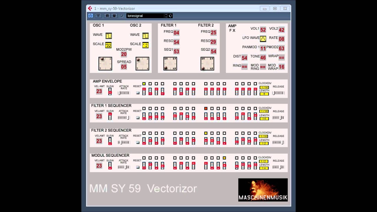MM SY 59 Vectorizor by Maschinen Musik