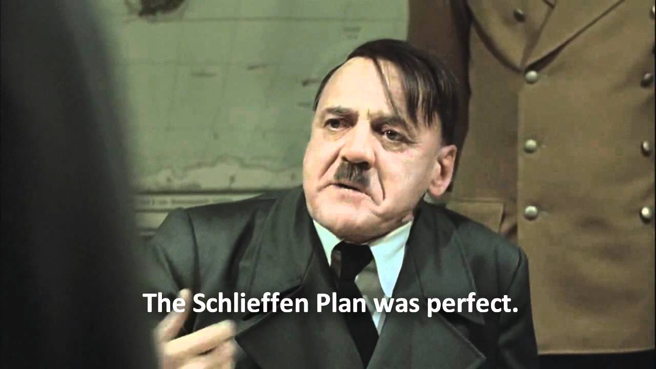 Hitler Rage - The Schlieffen Plan