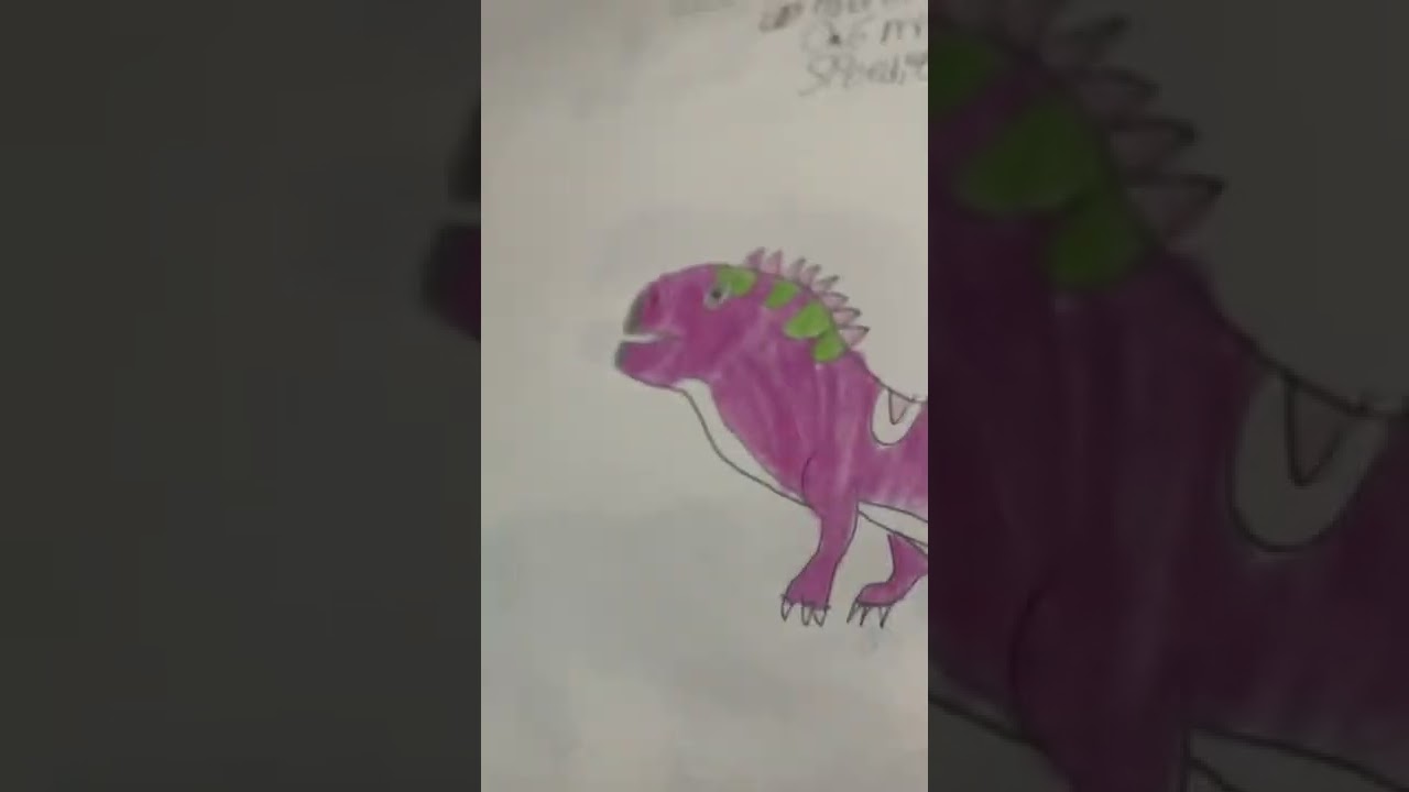 My oryctodromeus drawing