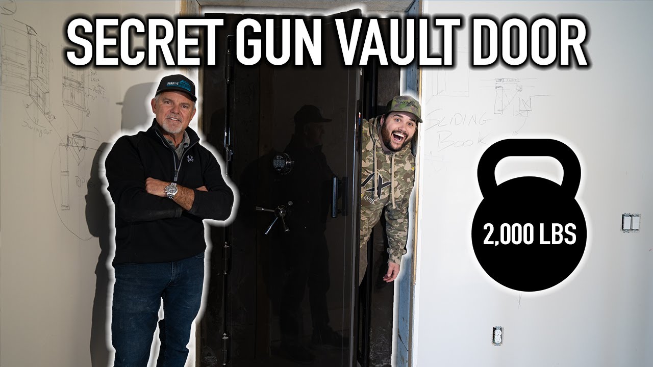 Installing FLAIR'S SECRET GUN ROOM DOOR and SHOWING HIM! (Delivering Bad News)