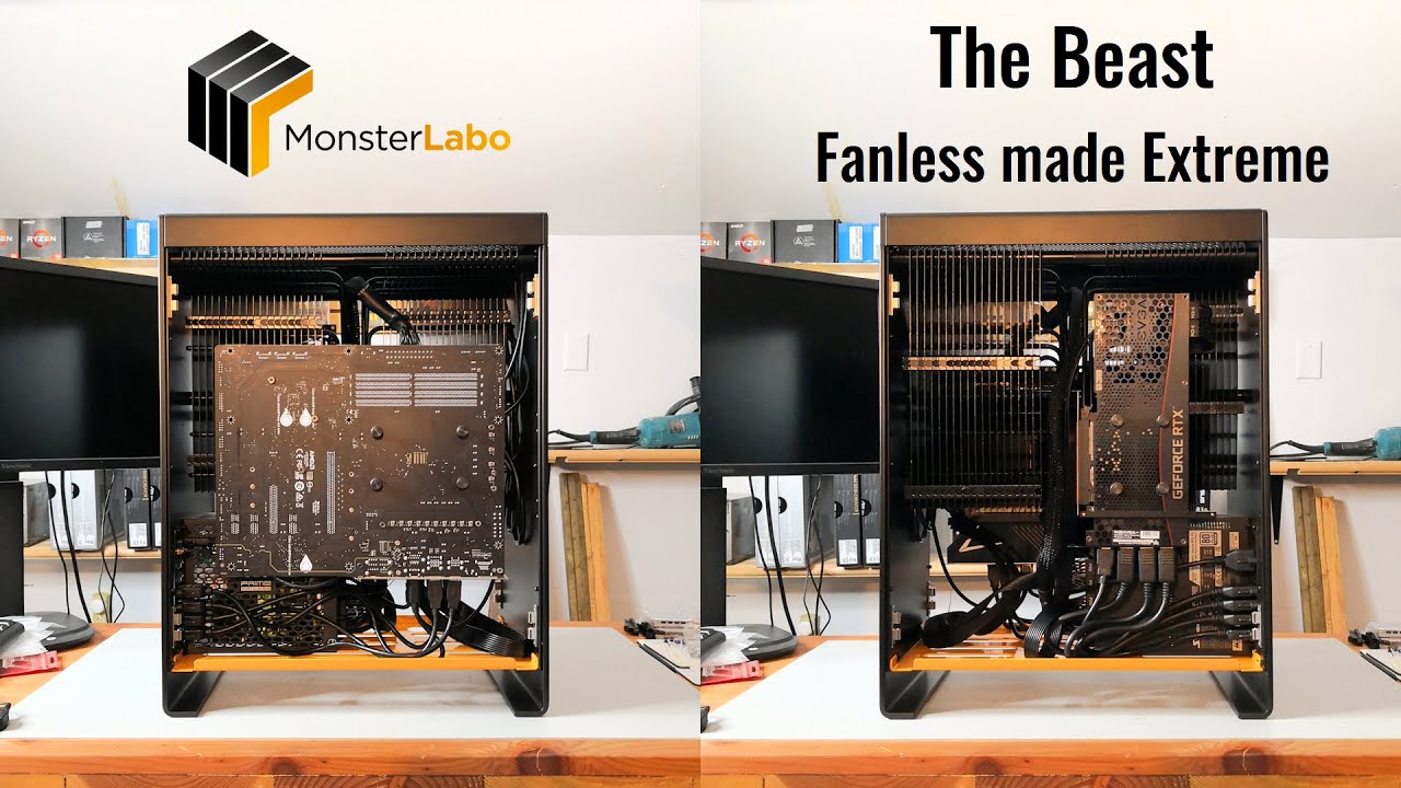 MonsterLabo Beast - Building a Fully Silent Fanless PC