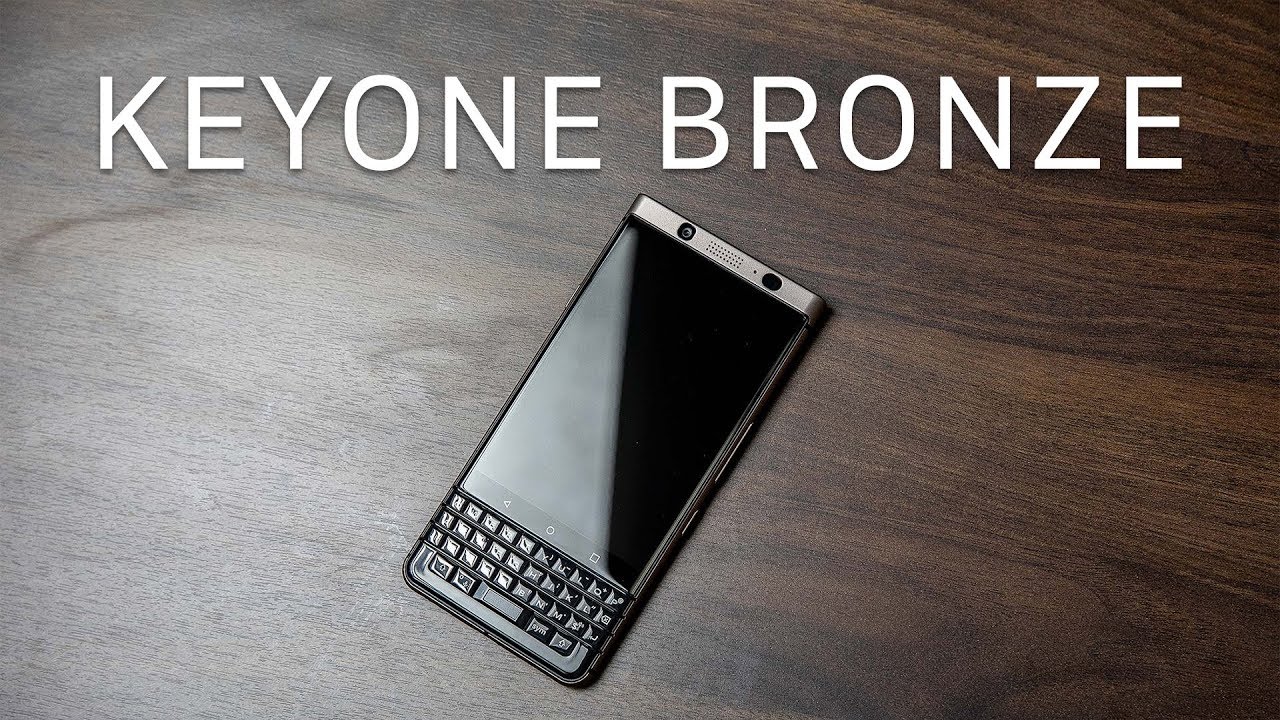 Trên tay BlackBerry KEYone Bronze