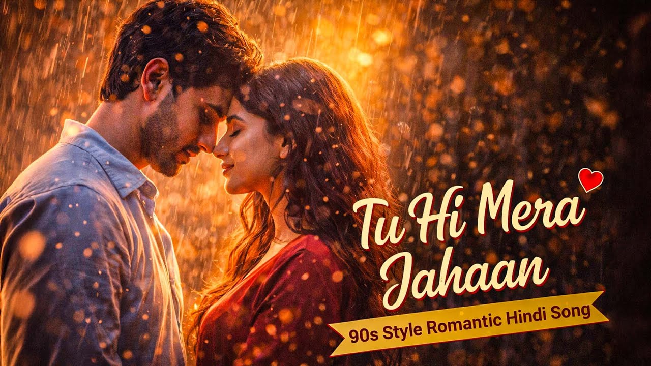 Tu Hi Mera Jahaan ❤️ | 90s Style Romantic Hindi Song | Glad Music