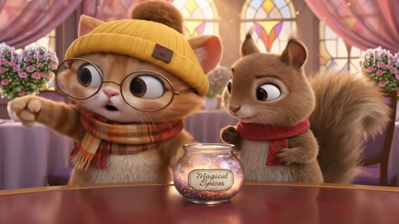 Valentine's Mystery: Cat story The secret formula was stolen during party prep