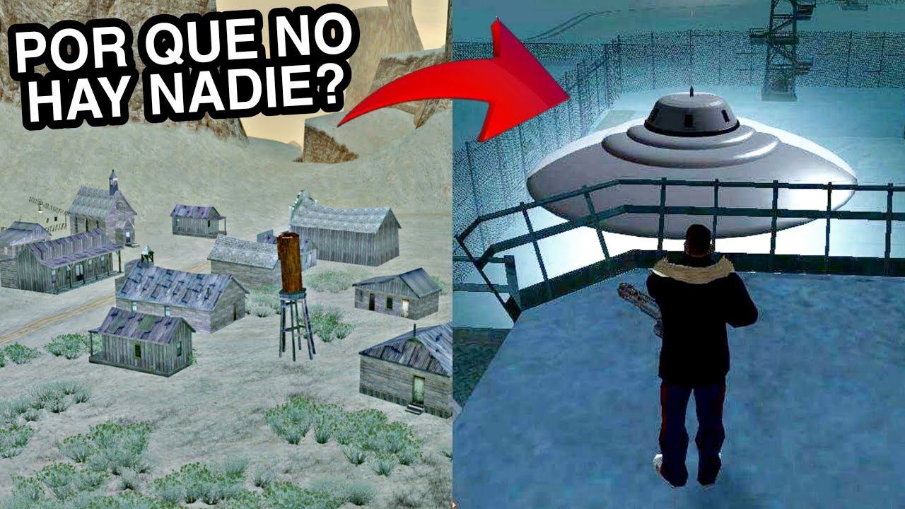 El MISTERIO del PUEBLO FANTASMA de Gta San Andreas !