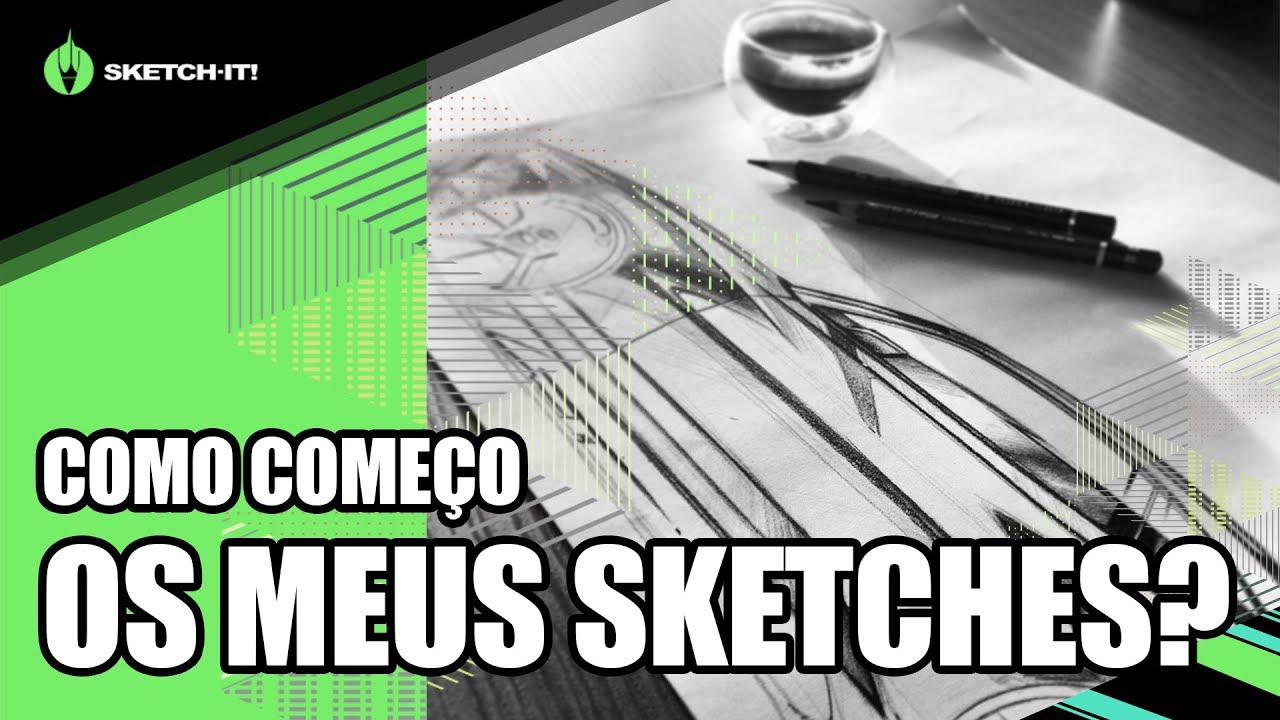 COMO COMEÇO OS MEUS SKETCHES? [ DESIGN AUTOMOTIVO ]
