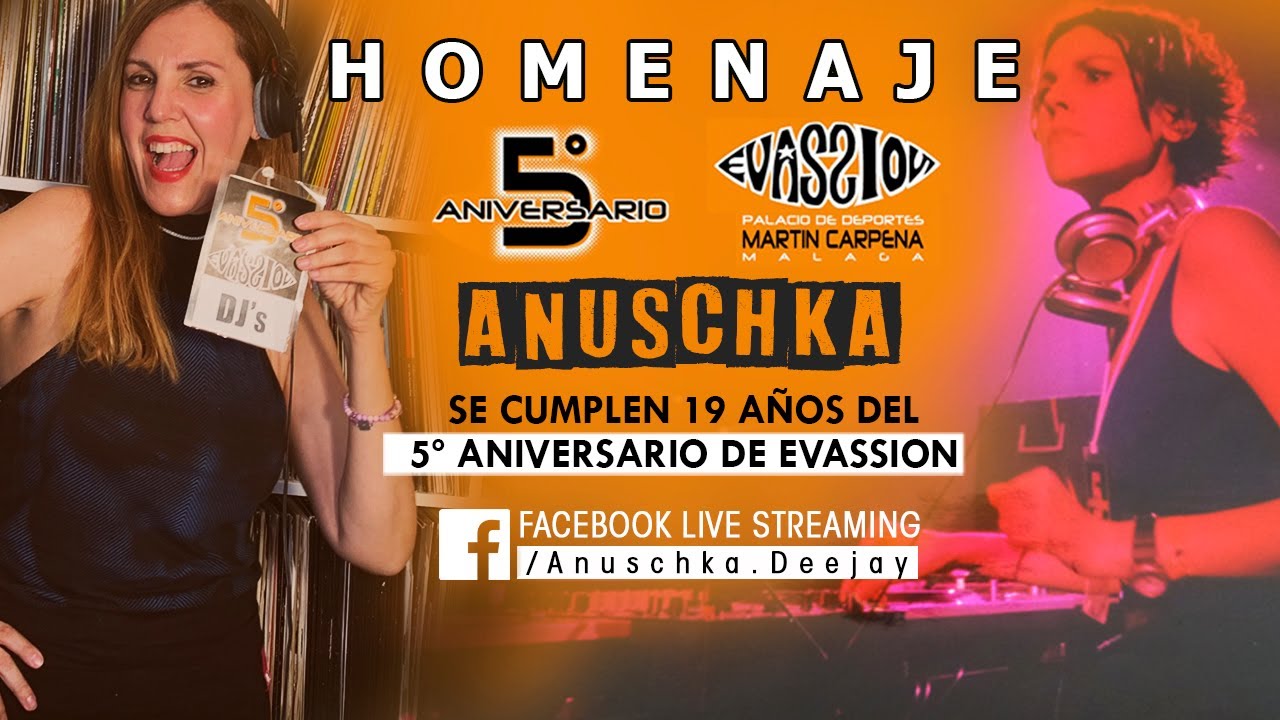 Homenaje 5&ordm; Aniversario Evassion 🎧 𝗔𝗡𝗨𝗦𝗖𝗛𝗞𝗔 𝗲𝗻 𝗗𝗜𝗥𝗘𝗖𝗧𝗢 🎧 (27/02/21)