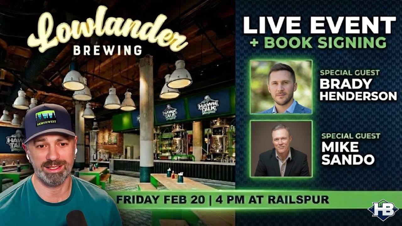 LIVE EVENT! Brady Henderson & Mike Sando Live From Lowlander Brewing