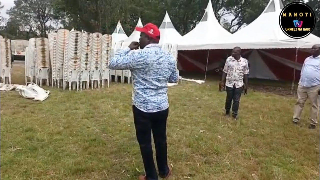 No Jokes: MP Arama ensuring everything is set for incoming president Dr Fred Matiang'i Nakuru visit