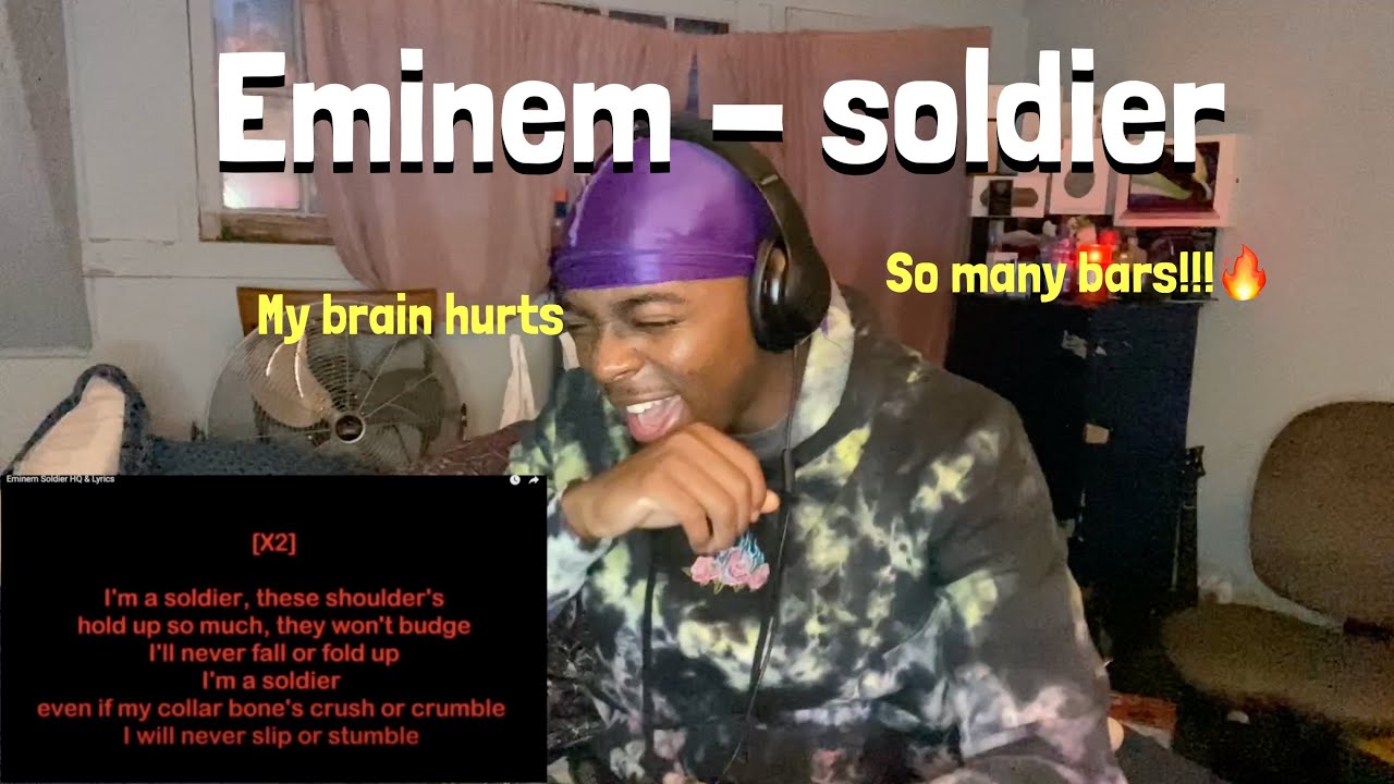 Too many bars!!!!🤭🔥 | Eminem - Soldier (Reaction!!!!)
