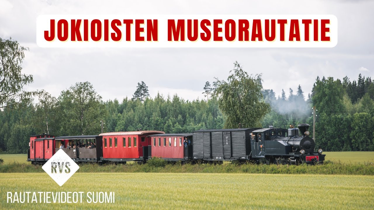 Höyryjunia Jokioisten Museorautatiellä