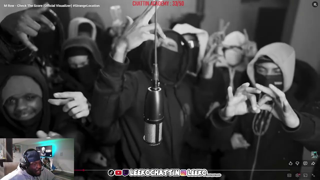 FINALLY...🫣🔥LeekoChattin Reacts to M Row - Check The Score (Official Visualizer) 