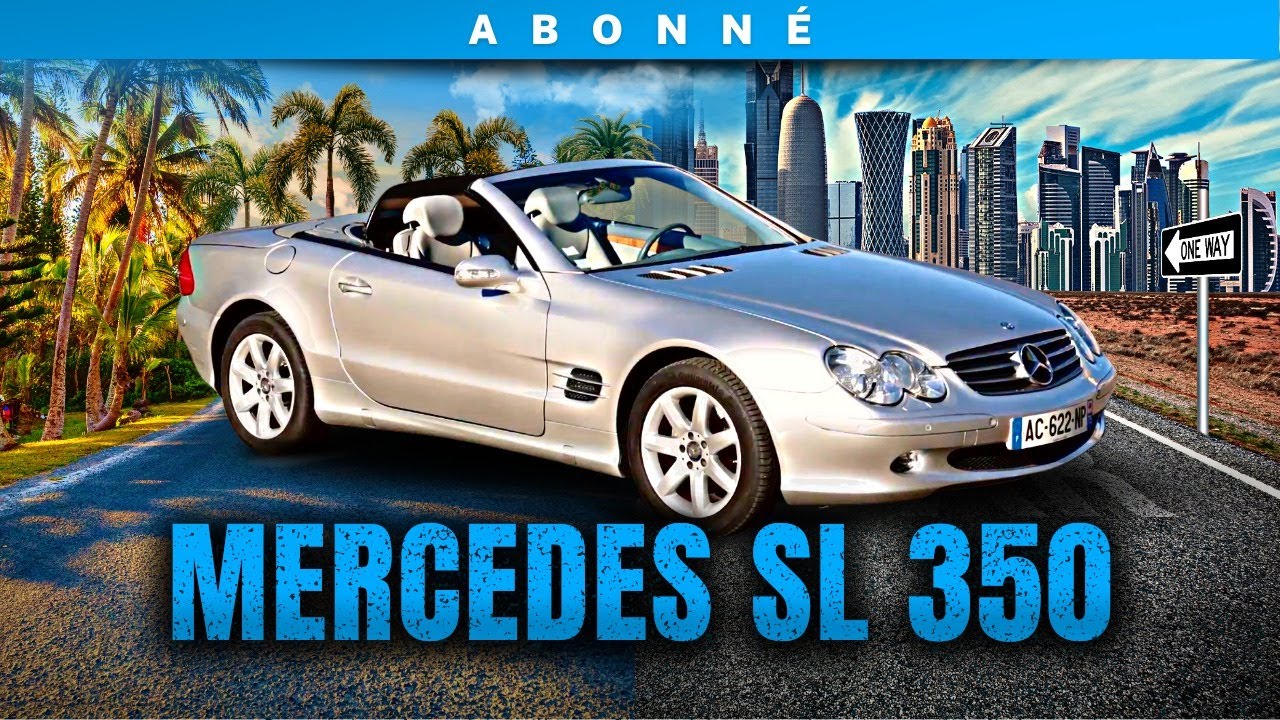 C'est LA VOITURE qui a fait rêver toute une génération ! Mercedes 350 SL