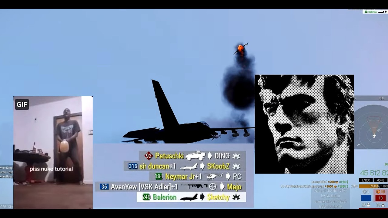 Arma 3 KOTH jet montage #1